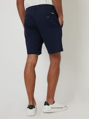 Threadbare Blue Regular Fit Stretch Chinos Shorts - Image 2 of 4