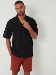 Threadbare Orange Regular Fit Stretch Chinos Shorts - Image 3 of 4