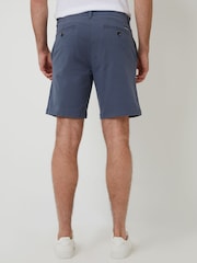 Threadbare Blue Regular Fit Stretch Chinos Shorts - Image 2 of 4