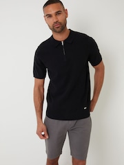 Threadbare Grey Stretch 5 Pocket Chinos Shorts - Image 4 of 5