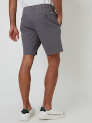 Threadbare Grey Regular Fit Stretch Chinos Shorts - Image 2 of 4