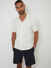 Threadbare Black Regular Fit Stretch Chinos Shorts - Image 3 of 4