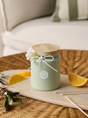 Pure Harmony Orange & Geranium Country Luxe Jar Candle - Image 2 of 4