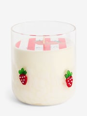 Strawberries & Cream Fruity 1 Wick Confetti Candle - Image 4 of 4