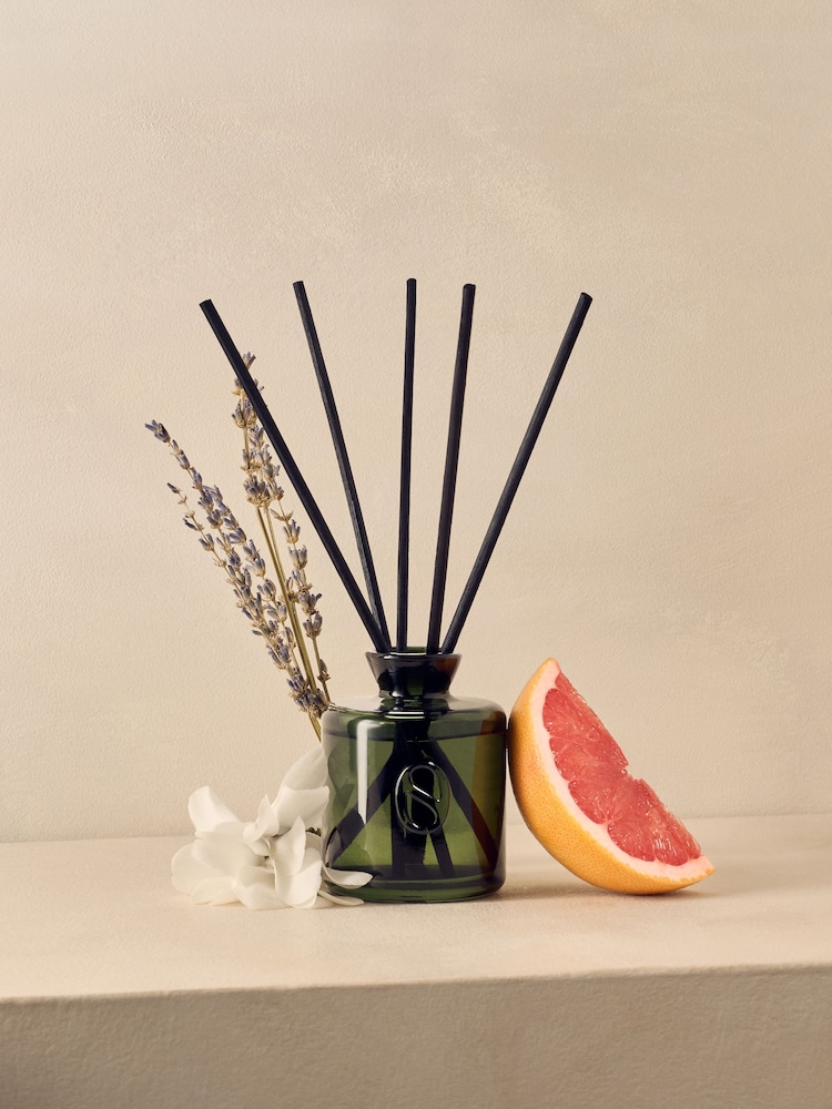 Serenity Green Geranium & Lavender 100ml Reed Diffuser - Image 2 of 5 Serenity Green Geranium & Lavender 100ml Reed Diffuser - Image 2 of 5