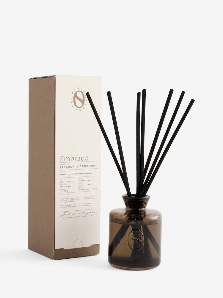 Embrace Brown Cardamom & Sandalwood 100ml Reed Diffuser - Image 7 of 7 Embrace Brown Cardamom & Sandalwood 100ml Reed Diffuser - Image 7 of 7