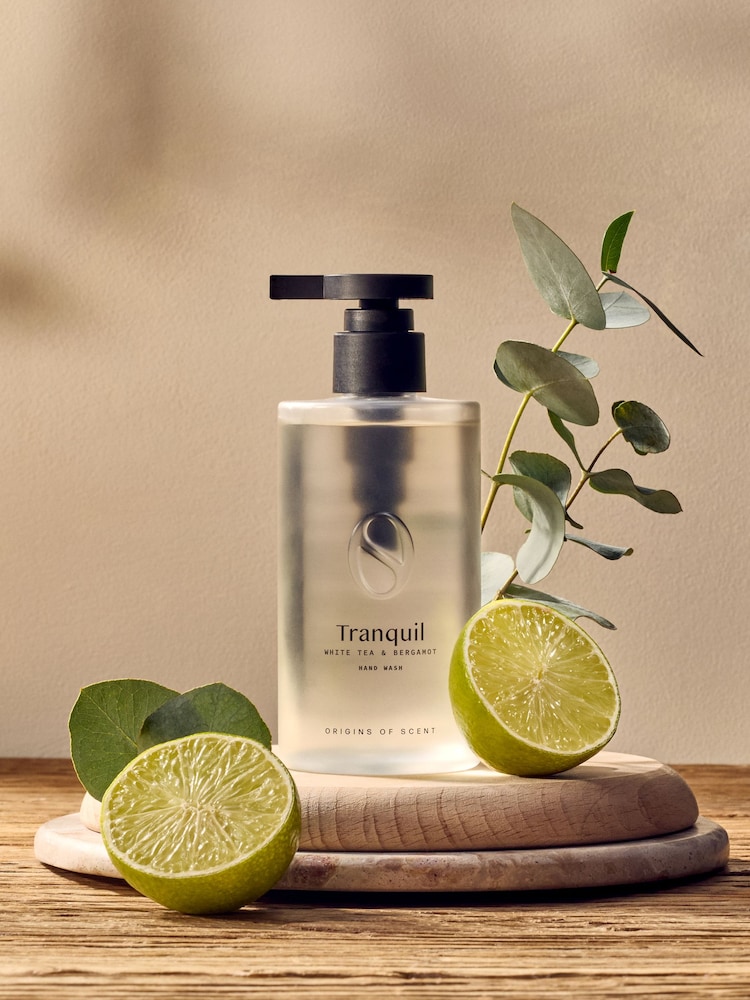 Tranquil White Tea & Bergamot 250ml Origins Of Scent Hand Wash - Image 1 of 4
