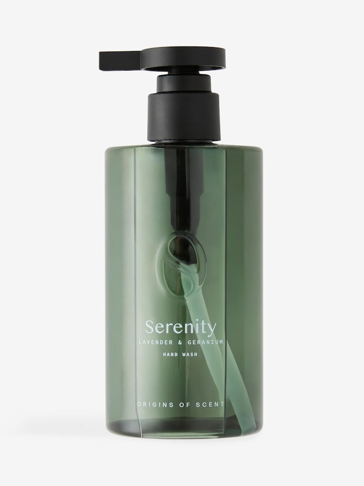Serenity Green Geranium & Lavender 250ml Origins Of Scent Hand Wash - Image 4 of 4