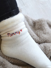 Personalised Rainbow Super Soft Socks by Solesmith - Image 1 of 4