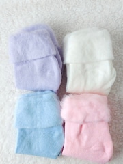 Personalised Rainbow Super Soft Socks by Solesmith - Image 4 of 4