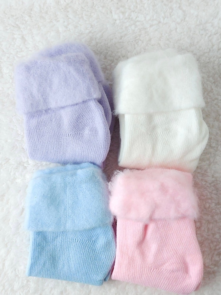 Personalised Rainbow Super Soft Socks by Solesmith - Image 4 of 4