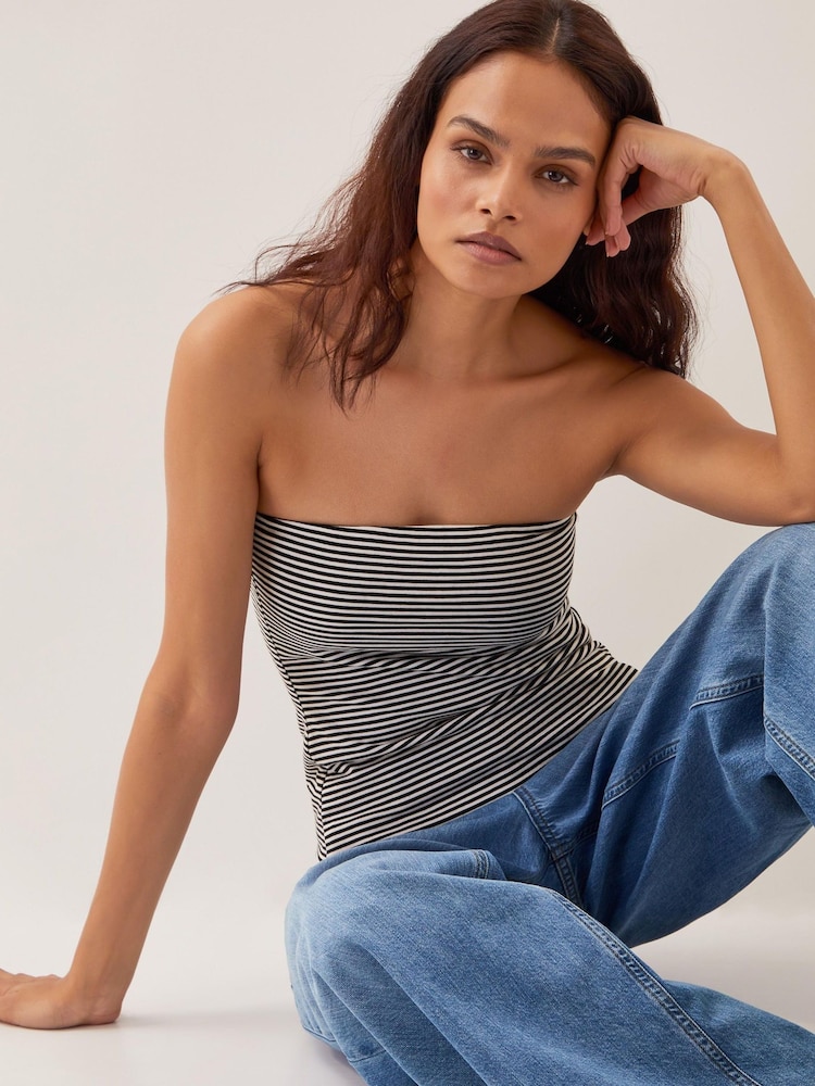 Monsoon Natural Billie Bandeau Top - Image 1 of 4
