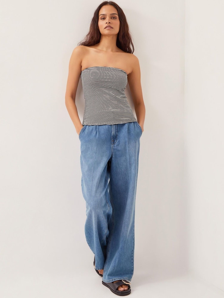 Monsoon Natural Billie Bandeau Top - Image 2 of 4