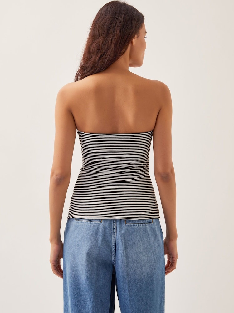 Monsoon Natural Billie Bandeau Top - Image 4 of 4