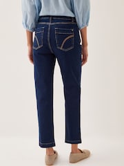 Monsoon Blue Safaia 7/8 Denim Jeans - Image 4 of 4