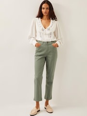 Verde - Vaqueros de denim Safaia 7/8 de Monsoon - Imagen 1 de 4