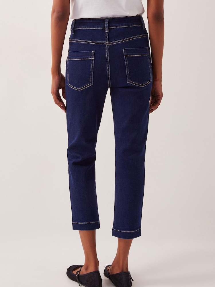 Vaqueros capri Idabella de Monsoon - Imagen 2 de 4