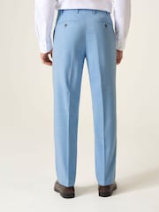 Skopes Blue Tailored Fit Lucien Suit Trousers - Image 2 of 4