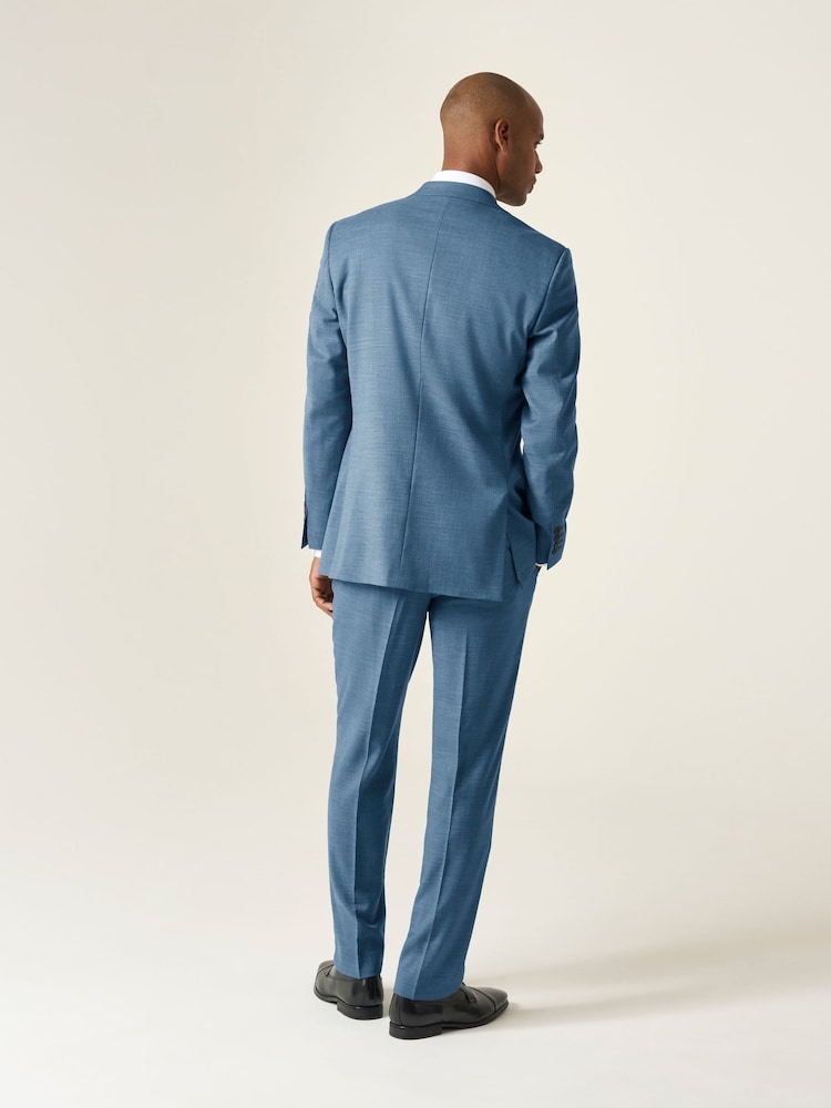 Skopes Light Blue Tailored Fit Lucien Suit Jacket - Image 2 of 5