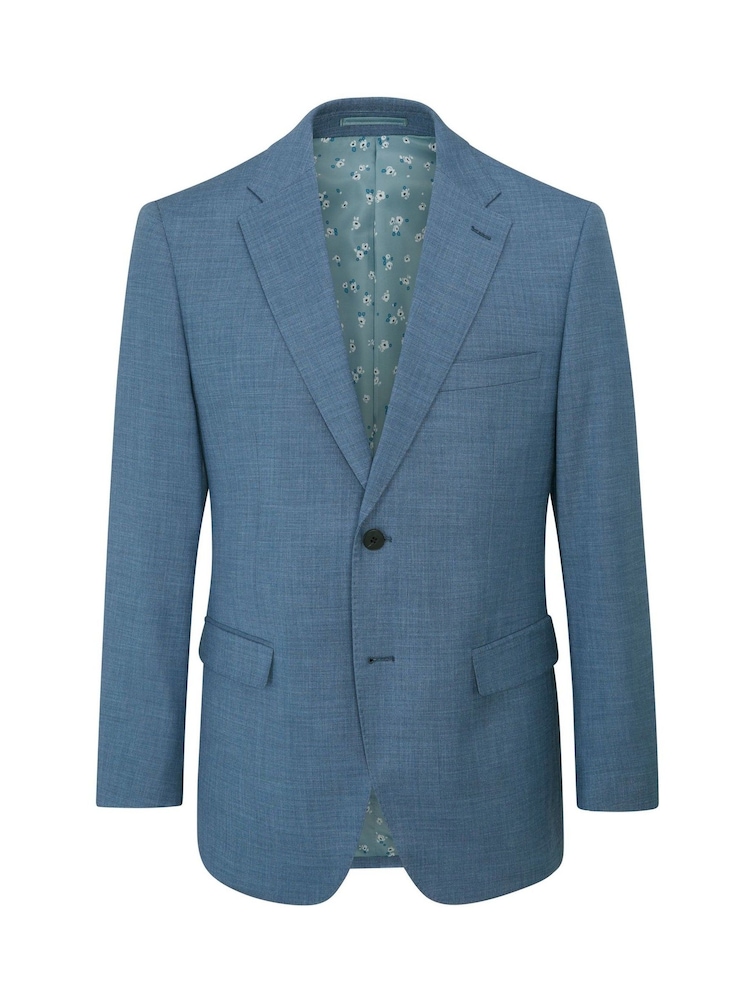 Lichtblauw - Skopes Tailored Fit Lucien Suit Jacket - Image 4 of 5