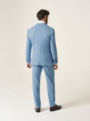 Skopes Blue Tailored Fit Lucien Suit Jacket - Image 3 of 5