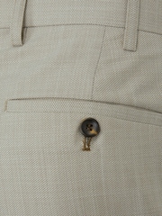 Skopes Natural Tailored Fit Redding Suit Trousers - Image 4 of 4