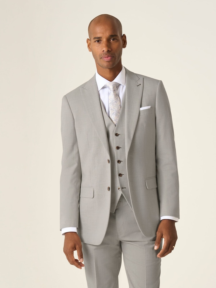 Skopes Natural Tailored Fit Redding Suit Waistcoat - Image 2 of 5