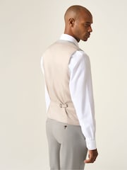 Skopes Natural Tailored Fit Redding Suit Waistcoat - Image 3 of 5