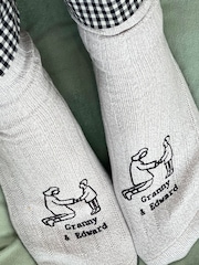 Mummy and Me Personalised Snug Socks by Solesmith - Image 1 of 2
