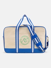 Joules Blue Oat Boat Club Duffle - Image 11 of 13