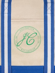Joules Blue Oat Boat Club Duffle - Image 13 of 13
