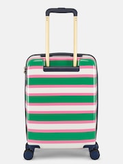 Joules Resort Stripe Cabin Four Wheel Hard Shell Suitcase - Image 8 of 12