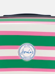 Joules Resort Stripe Medium Four Wheel Hard Shell Suitcase - Image 10 of 13