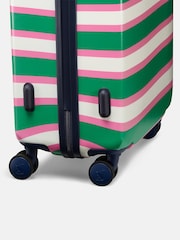 Joules Resort Stripe Medium Four Wheel Hard Shell Suitcase - Image 12 of 13