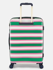 Joules Resort Stripe Medium Four Wheel Hard Shell Suitcase - Image 8 of 13