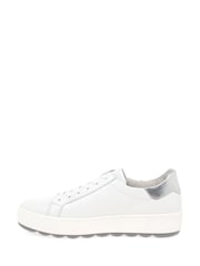 Gabor Quench Leather Sport Casual White Shoes - Image 2 of 5