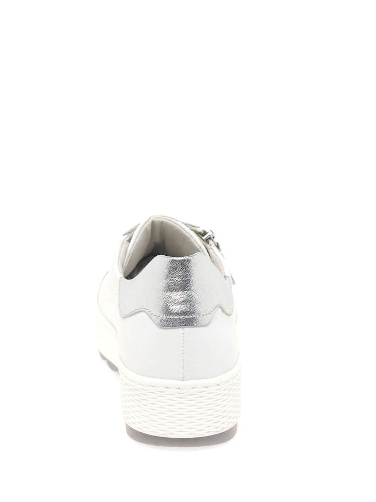 Gabor Quench Leather Sport Casual White Shoes - Image 5 of 5 Gabor Quench Leather Sport Casual White Shoes - Image 5 of 5