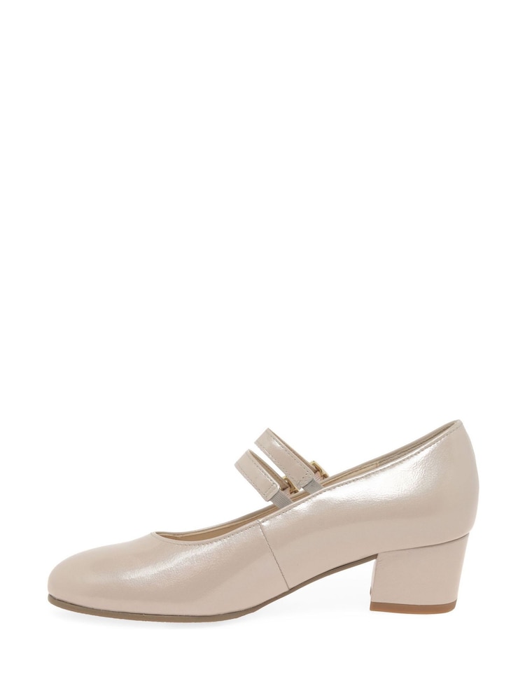 Gabor Gold Belva Patent Dress Court Shoes - Image 2 of 5