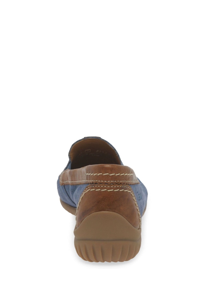 Gabor Blue California Suede Basic Casual Shoes - Image 6 of 6