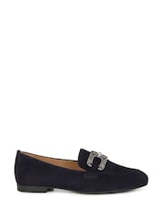 Gabor Blue Jackie Suede Fashion Casual Shoes - Image 1 of 5