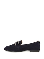 Gabor Blue Jackie Suede Fashion Casual Shoes - Image 4 of 5