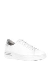 Gabor Keystone Leather Sport Casual White Shoes - Image 3 of 5
