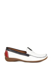 Gabor California Leather Basic Casual White Shoes - Image 1 of 6