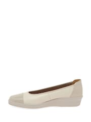 Gabor Petunia Leather Basic Casual White Shoes - Image 2 of 4