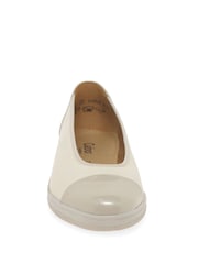 Gabor Petunia Leather Basic Casual White Shoes - Image 3 of 4
