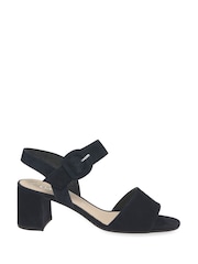 Gabor Blue Kooky Suede Dress Sandals - Image 1 of 6