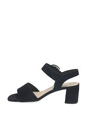 Gabor Blue Kooky Suede Dress Sandals - Image 2 of 6