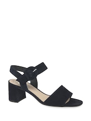 Gabor Blue Kooky Suede Dress Sandals - Image 3 of 6