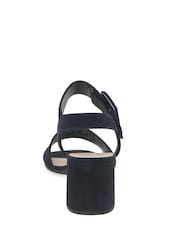 Gabor Blue Kooky Suede Dress Sandals - Image 5 of 6