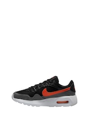 Nike Black Team Orange Youth Air Max SC Trainers - Image 2 of 4